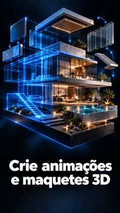 Aula 06: Crie animações e maquetes 3D